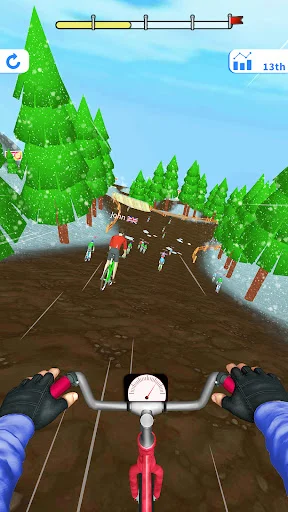 Gameplay screenshot 1 from BMX Cycle Extreme Bicycle Game - Racing game