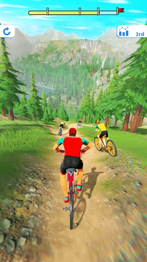 Gameplay screenshot 3 from BMX Cycle Extreme Bicycle Game - Racing game
